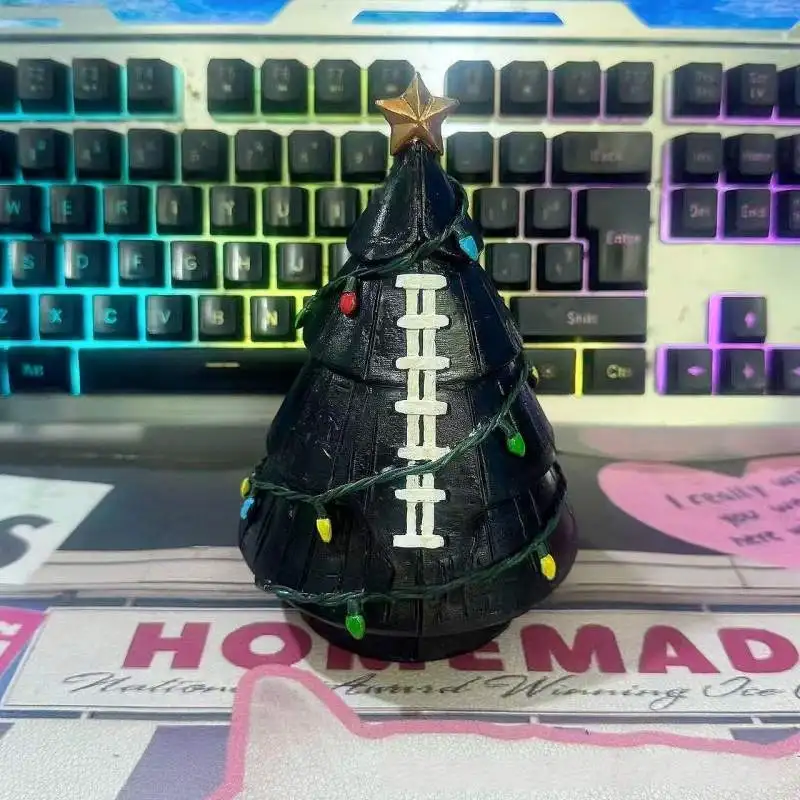 

15 см футбол, регби, баскетбол, бейсбол, рождественская елка, с Рождеством, рождественские елки, статуи, украшения, аксессуары для домашнего декора