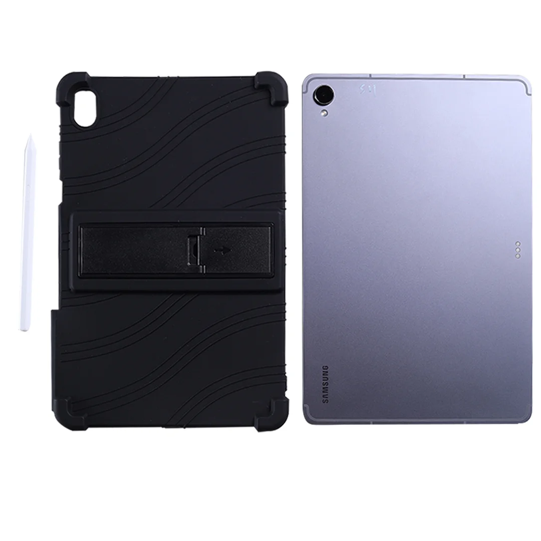 Shockproof Silicone Case for Samsung Galaxy Tab S11 11-in 2025 New Release Multi Angle Stand Multi Color Accurate Hole Cover