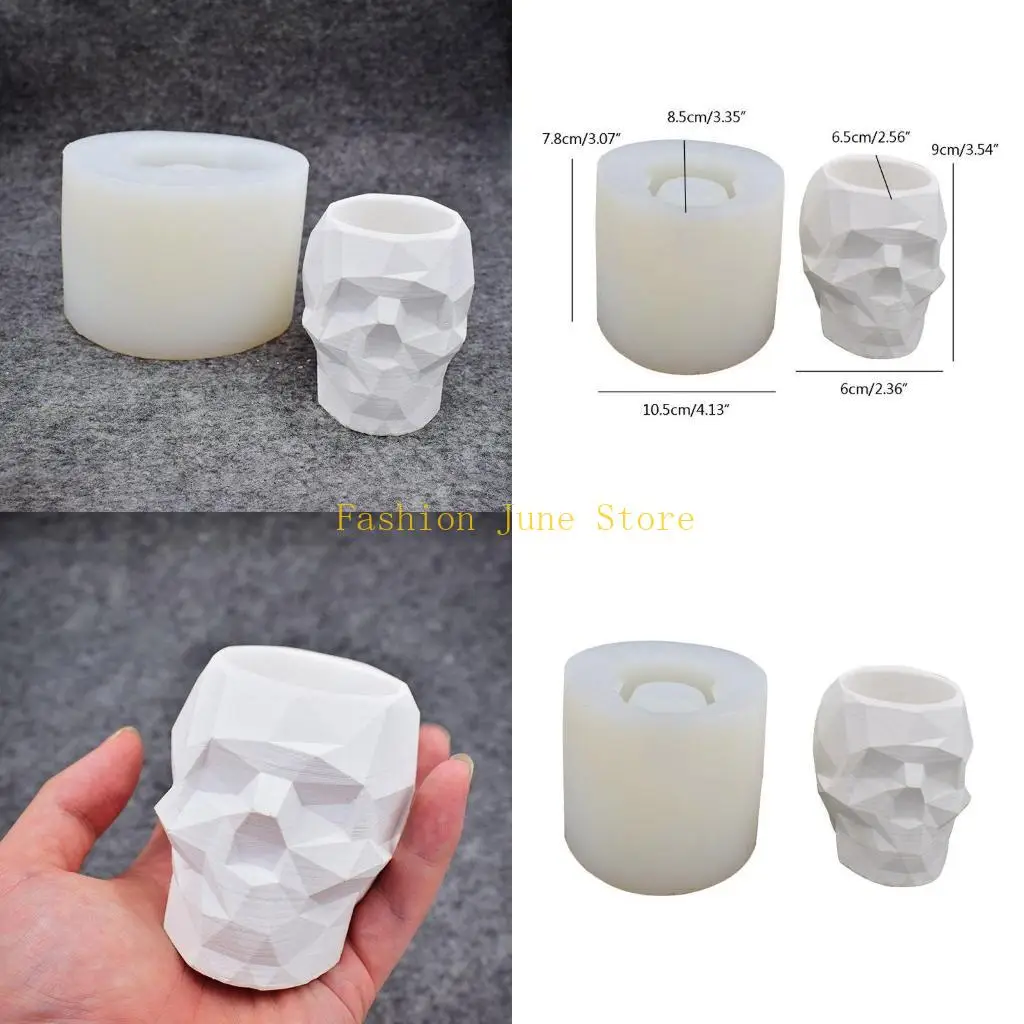 

N5KA Череп для головы, форма для цветочного горшка, DIY ювелирный инструмент, смешанный стиль, формы для чая на Пасху