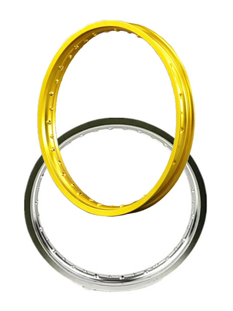 Modified Motorcycle Wheel Rim 1.60-21 2.15-18 for Honda Jialing Shinery Loncin KTM Dirtbike 36 Holes Gold/Silver Aluminum Wheel