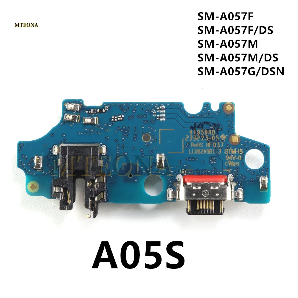 USB Type-C Fast Charging Board For Samsung Galaxy A05s SM-A057F A057M USB Charge Port Jack Dock Connector Flex Cable