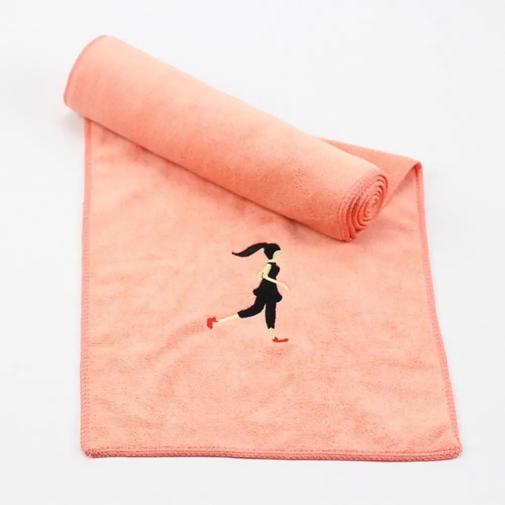 High Quality Quick Drying Cotton Towel Breathable Solid Color Yoga Towel Portable Absorbs Sweat Sports Towel Outdoor Camping