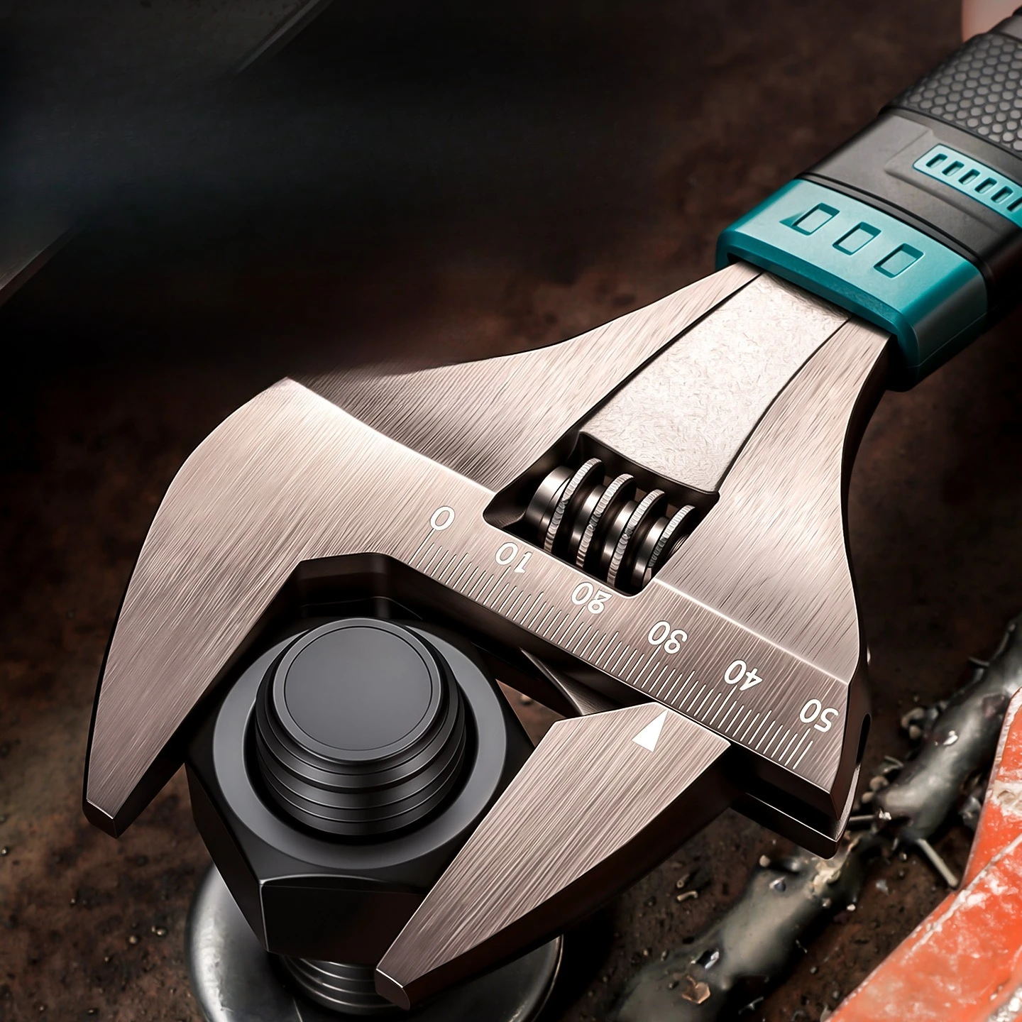 Large Opening Wrench Multifunctional 6/8/10 inch Adjustable Wrench Spanner Snap Grip Nut Key Ratchet Bathroom Water Pipe Screw