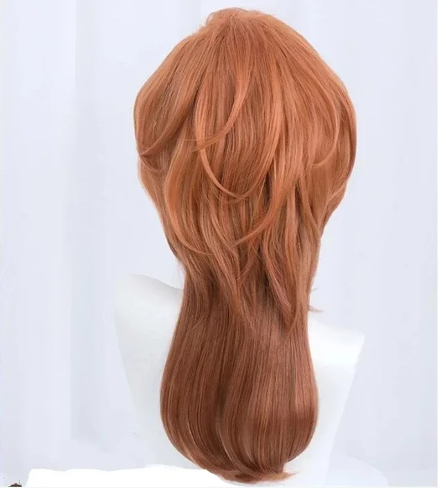 High Quality Anime Bungo Stray Dogs Chuya Nakahara Chuuya Cosplay Wig Heat Resistant Synthetic Hair Wigs