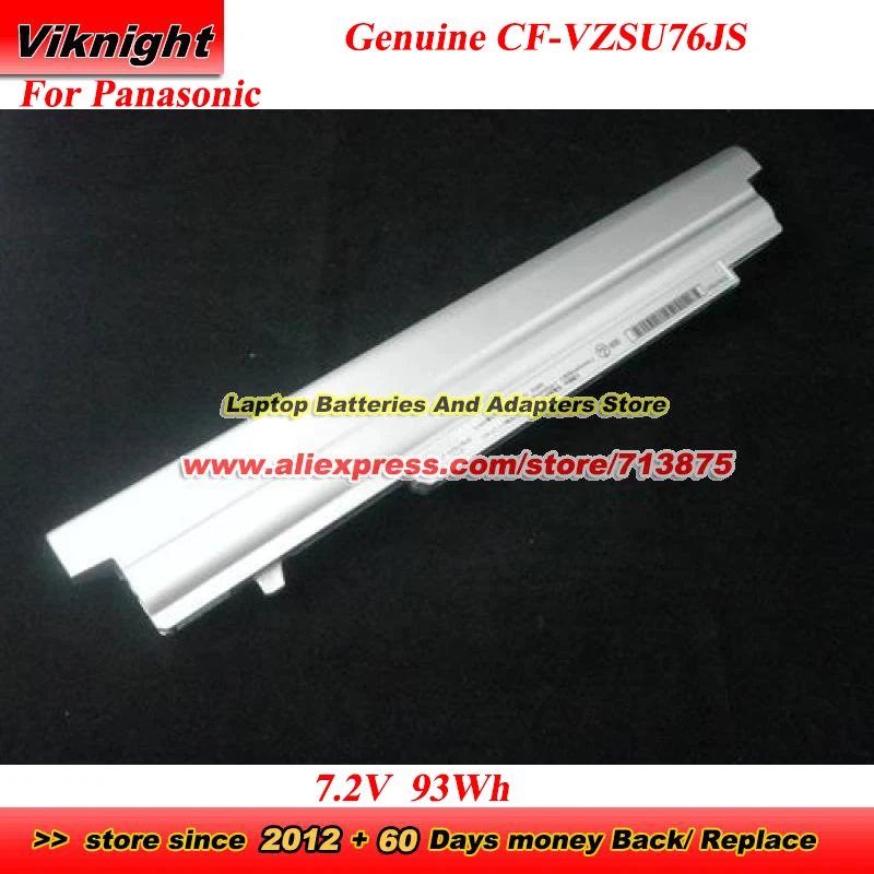 

Genuine CF-VZSU76JS Battery 7.2V 93Wh CFVZSU76JS for Panasonic CF-NX1 CF-NX2 CF-NX3 CF-SX CF-SX1 CF-SX2 CF-SX4 Laptop CF-V25U76R