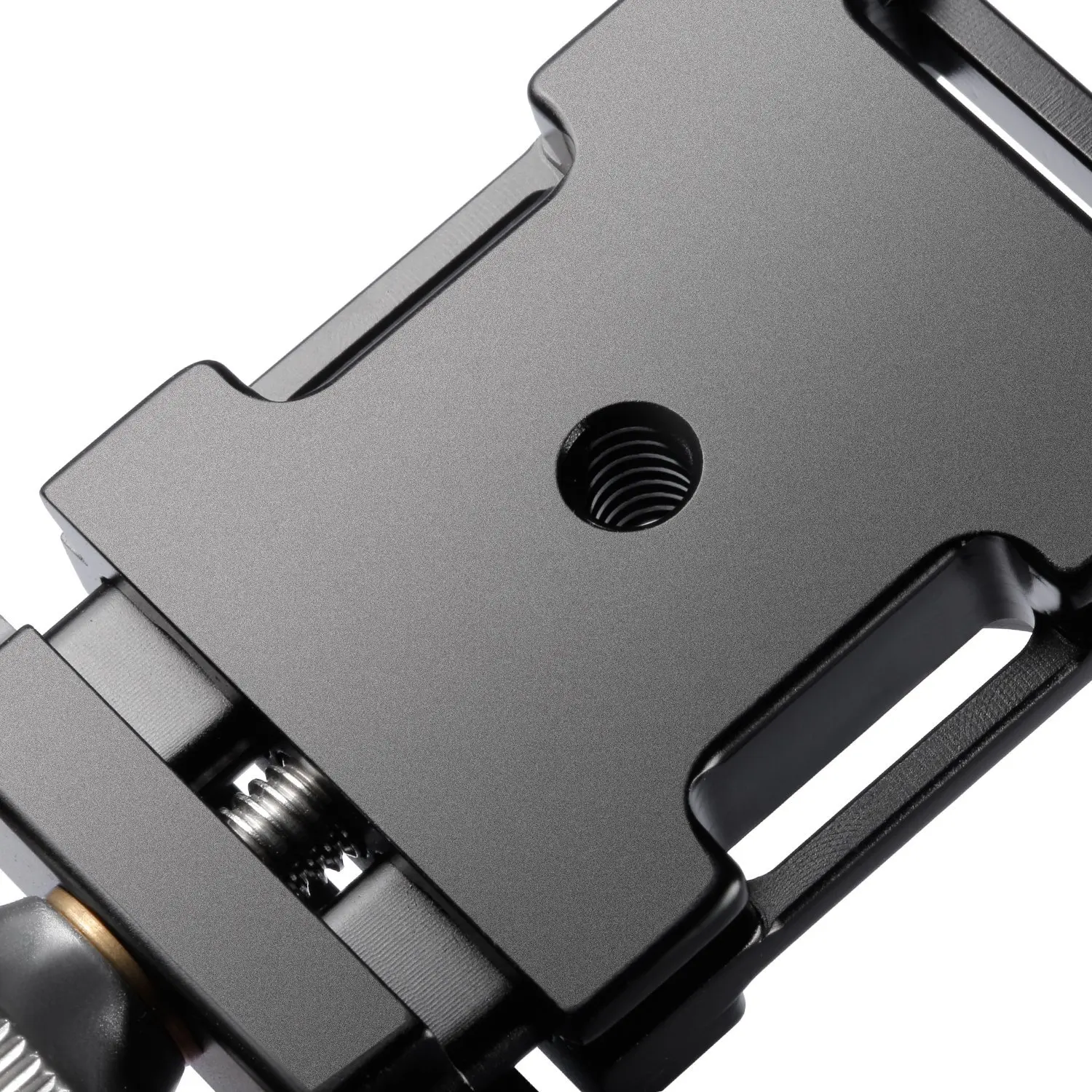 Neewer アルミニウム スクリュー ノブ クランプ QR プレート用互換ミニ クイック リリース クランプ (38mm)