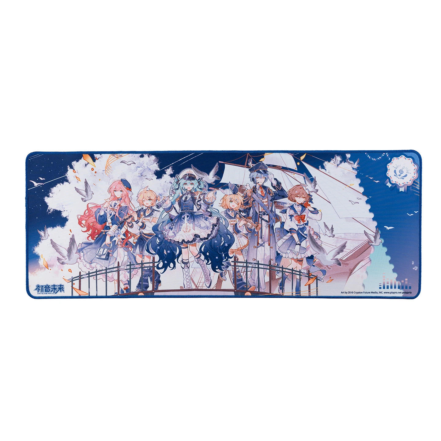 Moeyu Hatsune Miku Mouse Pad Mousepad Anime Kagamines Rin Len Vocaloid Cosplay Grande Tastiera Gioco Zerbino Kaito Meiko Scrivania Playmat