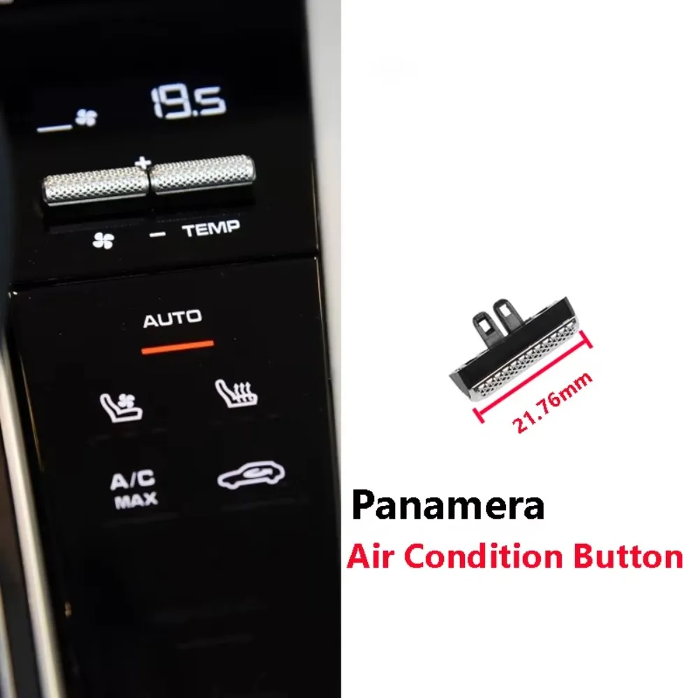Para Porsche Panamera 2017-2021, consola Central interna de coche, aire acondicionado de CA, botón de interruptor de techo solar