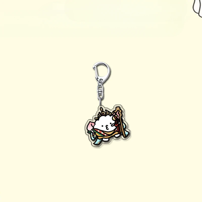 New Kpop Miniteen Cartoon Keyring Pendant JEONGHAN JOSHUA JUN WONWOO HOSHI Idol Cute Animals Face Keychains Fans Collection Gift