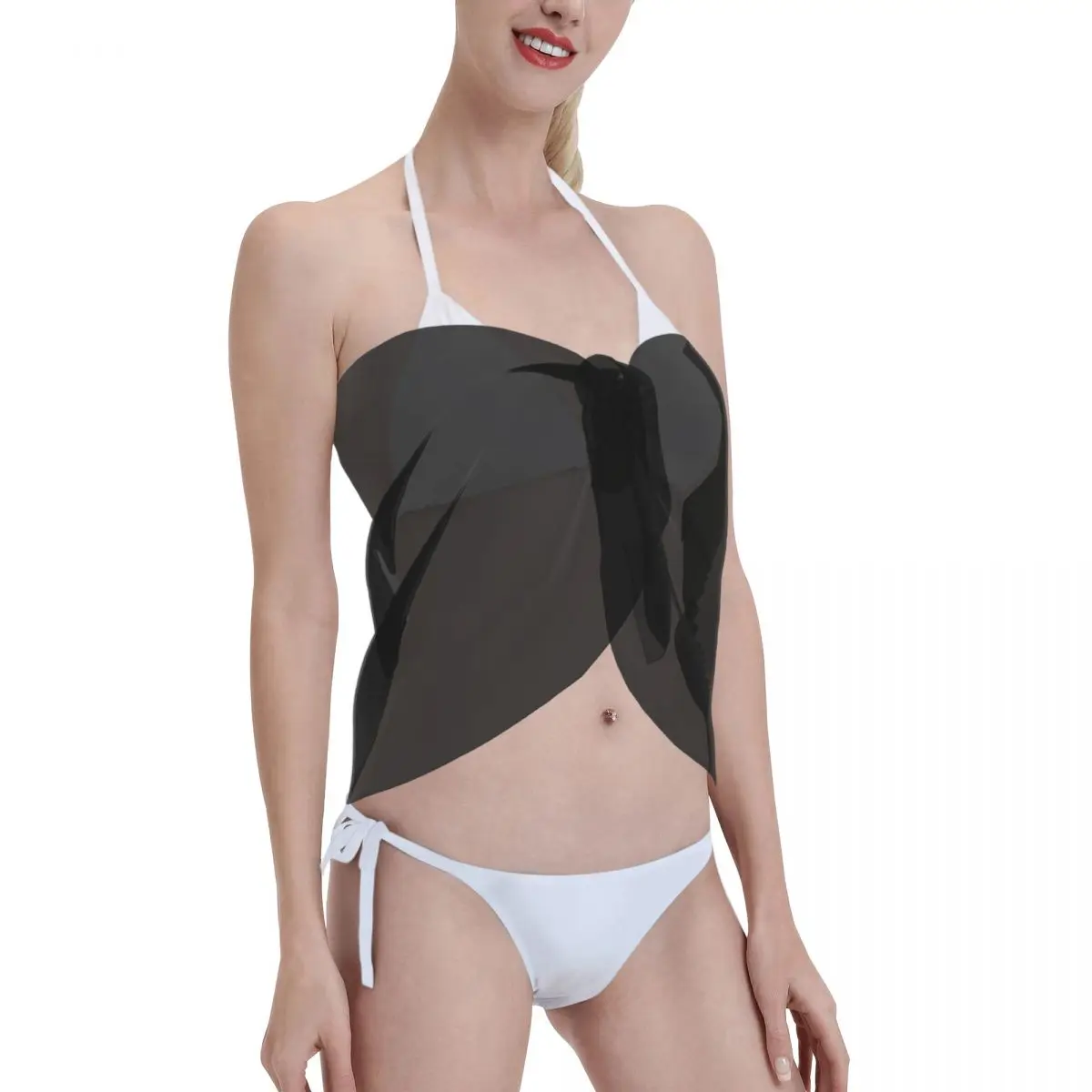 Custom For Swimwear Depeche Cool Mode Women Short Sarongs Beach Wrap Women Beach Bikini Wrap DM Sarongs Swimsuit Cover up