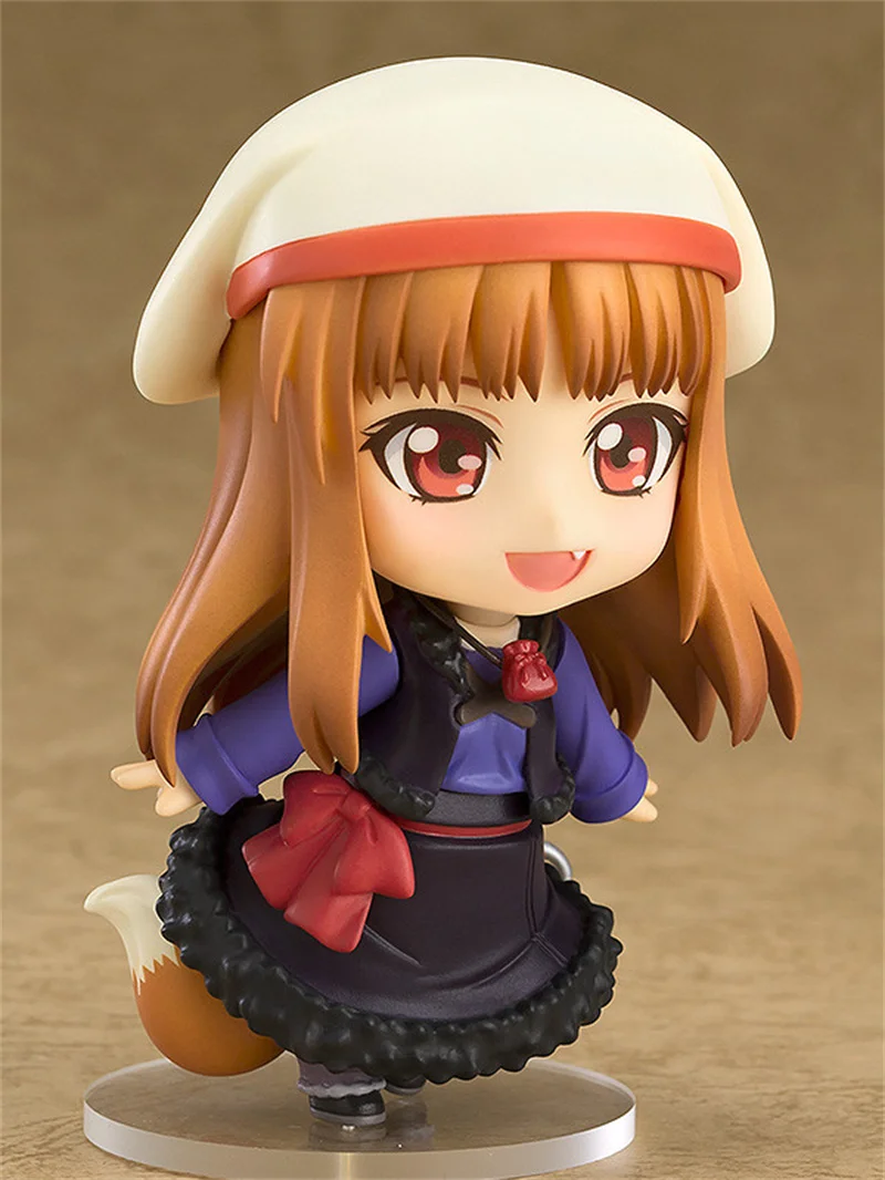 Original  #728 10Cm NENDOROID ホロ Action Figure Spice and Wolf Anime Figure Toys For Kids Gift Collectible Model Ornaments