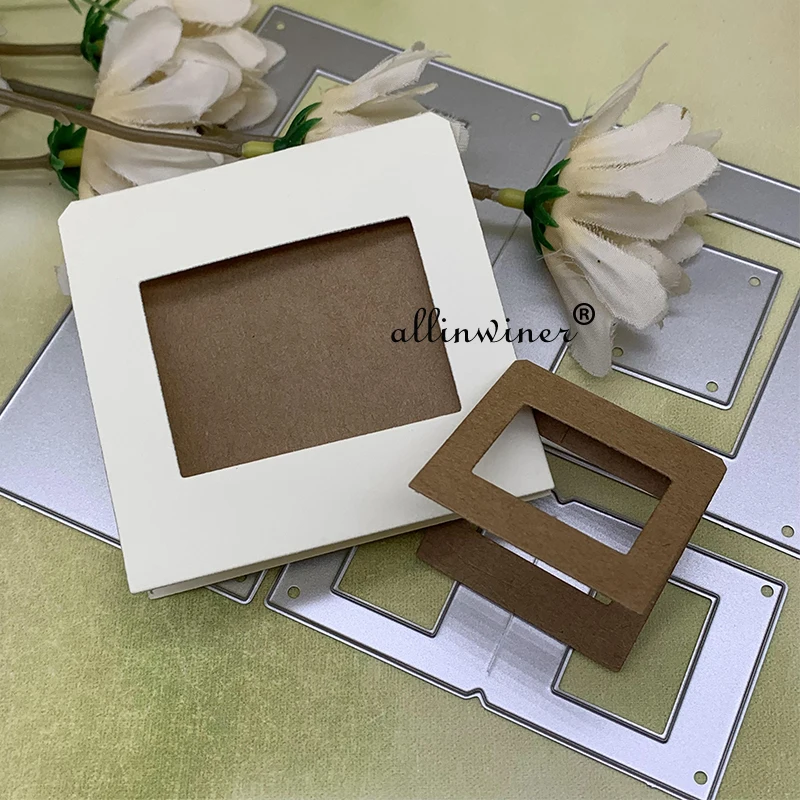 New Photo frame decoration Metal Cutting Dies Stencils Die Cut for DIY Scrapbooking Album Paper Card Embossing