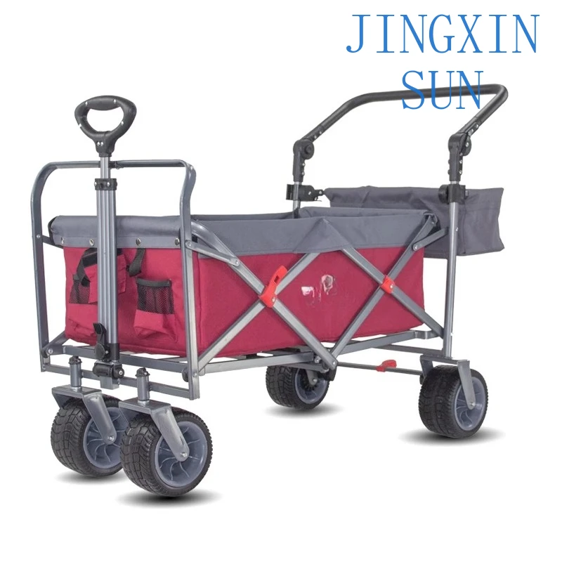 Camping cart Camp cart folding outdoor stacking trolley