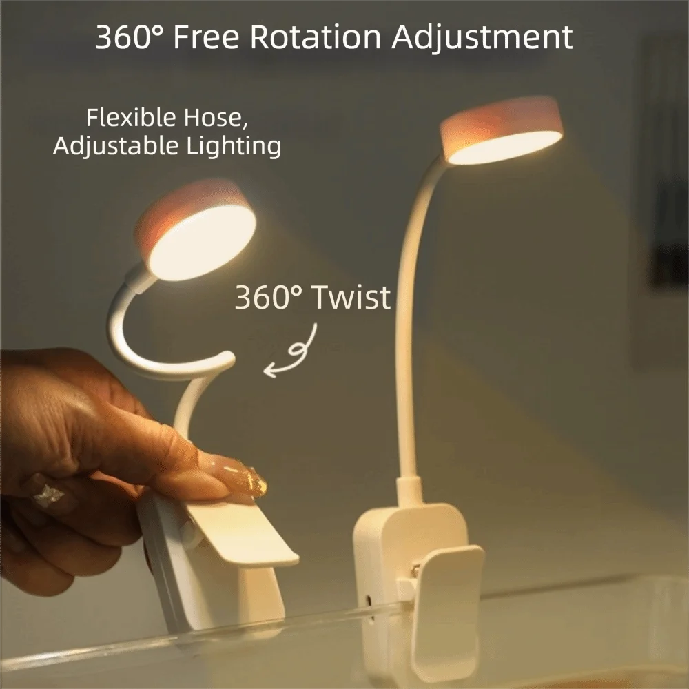360° Rotatable Fish Tank Clip Lamp Flexible Stem Color-changing Aquarium Decorative Light Full Spectrum Landscape Clip Lamp