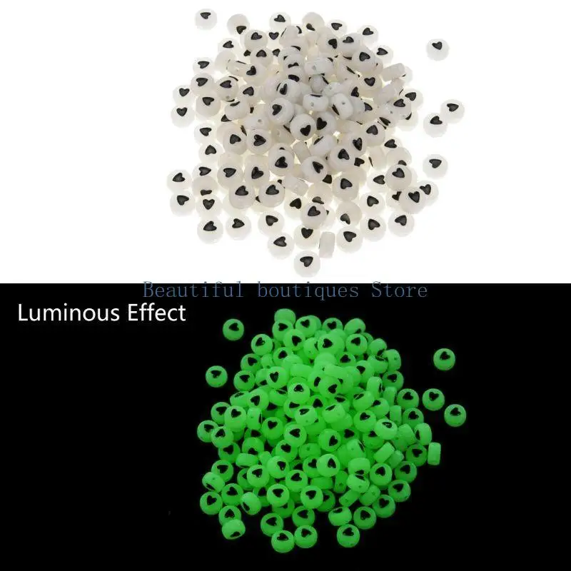 U4LF Round Letter Beads Acrylic Number Beads for Jewelry Making DIY Kits