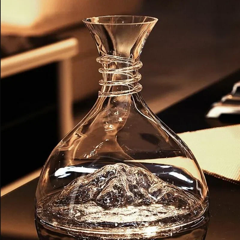 Iceberg Decanter Luxury and High-end Household Fast Divider Crystal Glass Red Wine