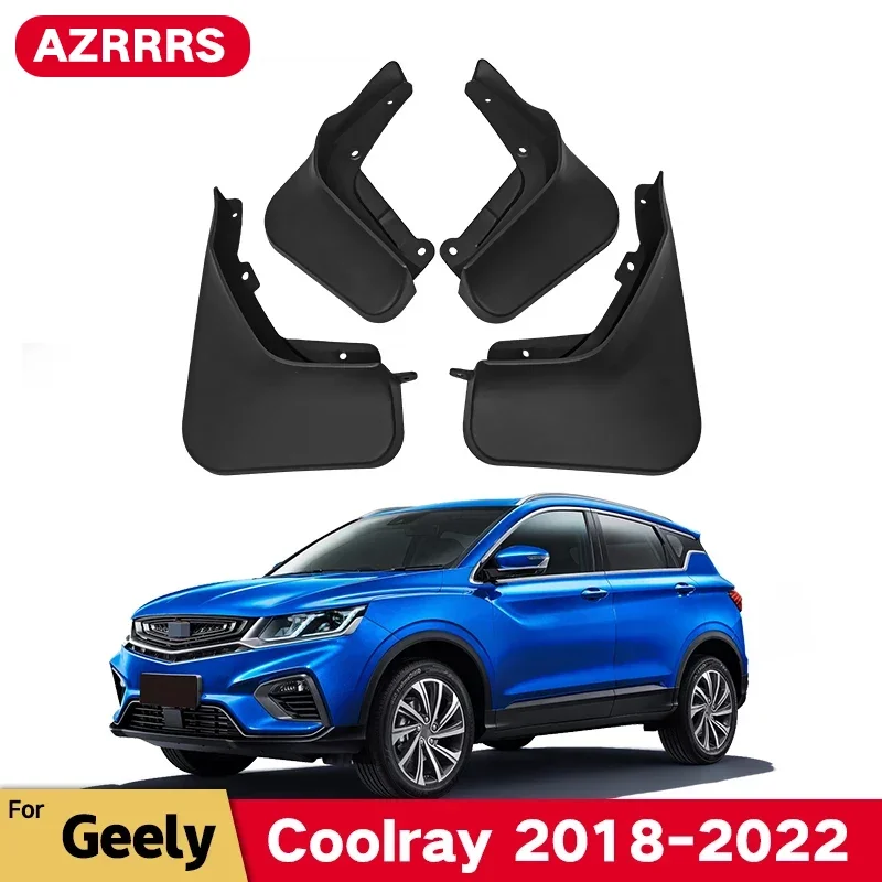 

Mud Flaps For Geely Coolray 2018 2019 2020 2021 2022 Splash Guards Fender MudFlaps Front Rear Mudguards Car Accessories