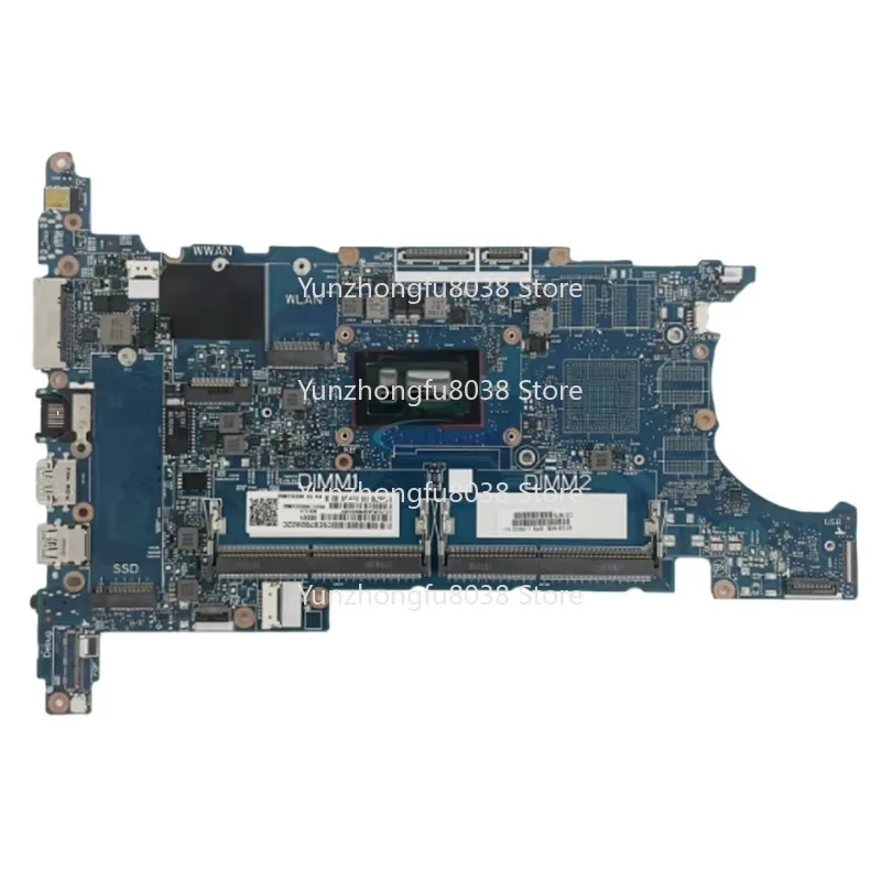 Восстановленная основная плата ноутбука 840 850 G5 I7-8650U, центральный процессор DDR4 MB, основная плата, 100% L15522-601, протестировано