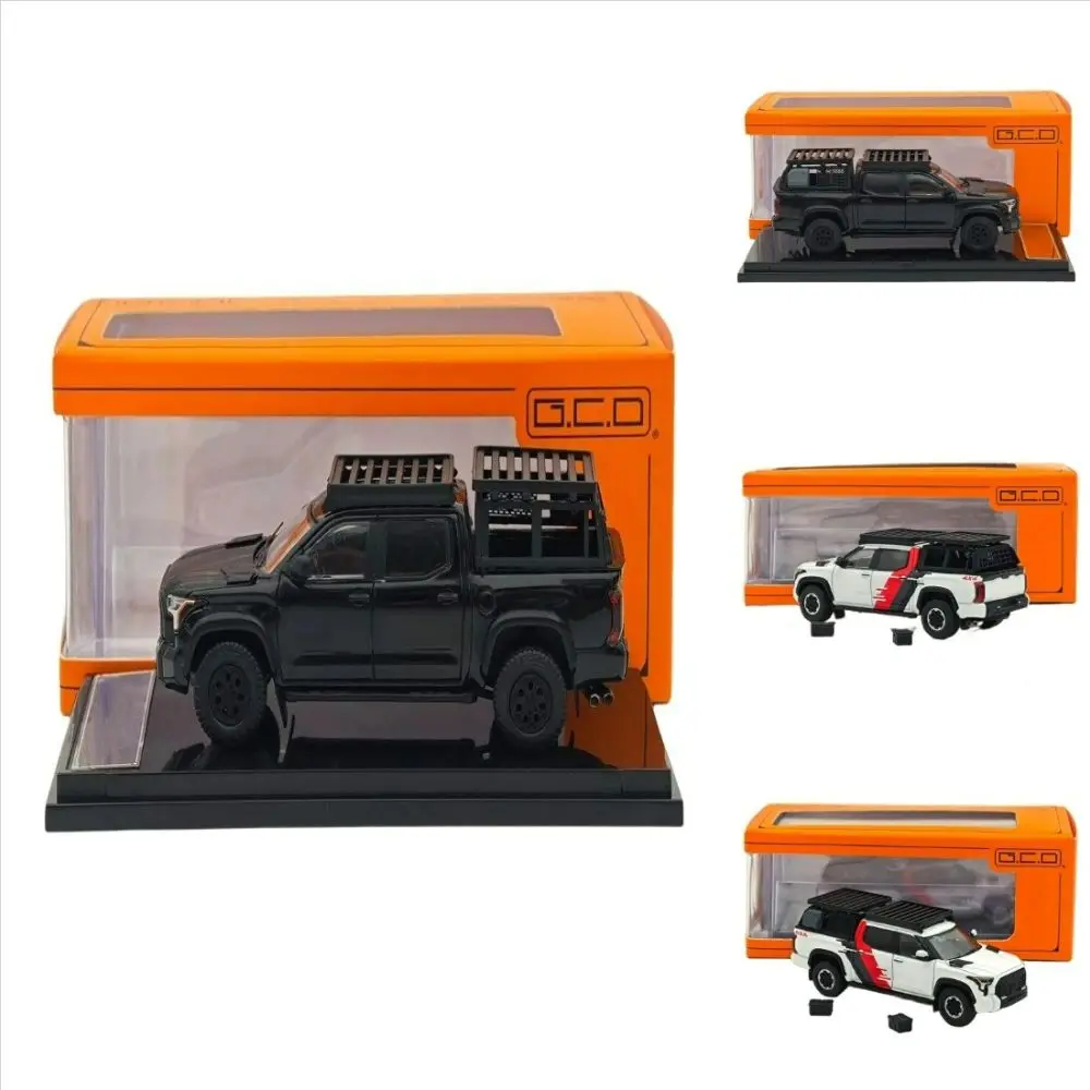 

GCD 1:64 для Tundra PickUp MK3 XK70 TRD Pro литой металлический автомобиль, миниатюрная коллекция, модели игрушечных автомобилей