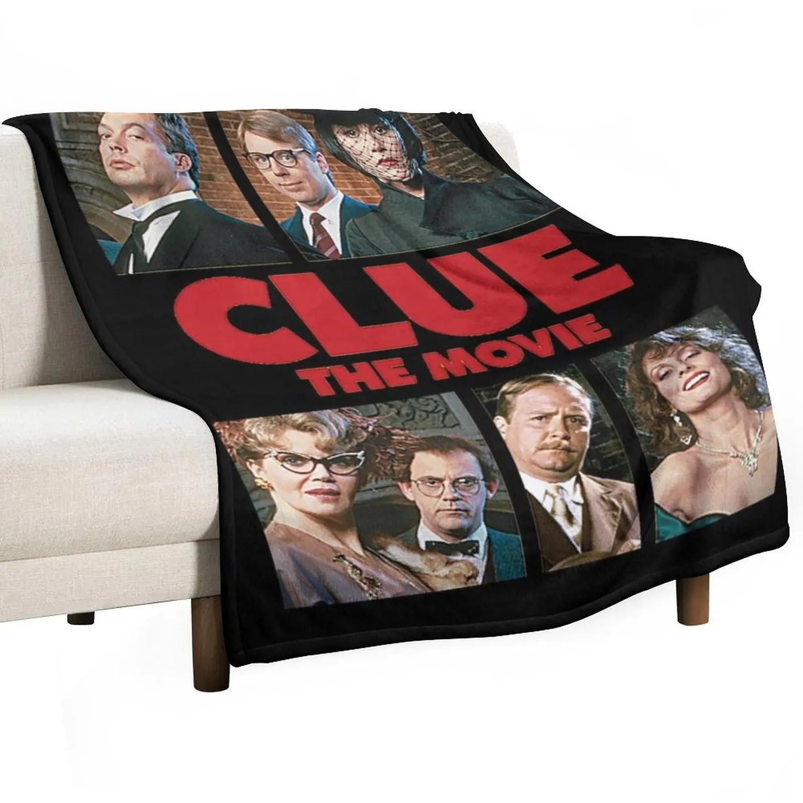 Couverture de film « Clue », couverture chaude et confortable, cadeau pour les parents et les amis