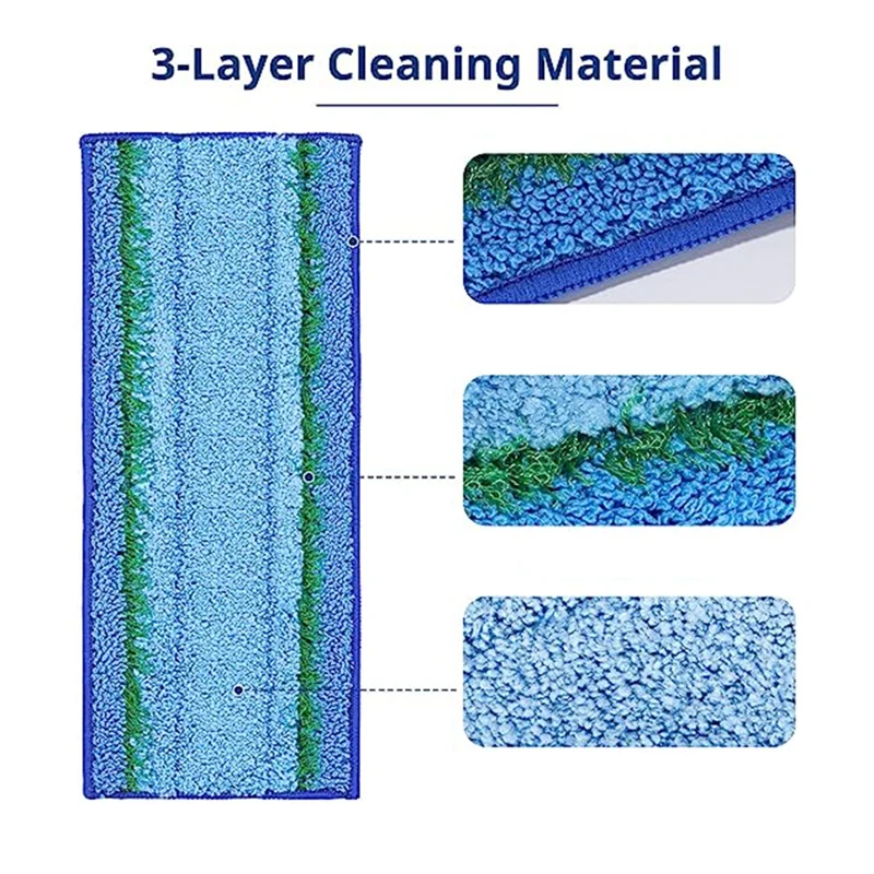 Piezas de repuesto para Irobot Braava Jet M6, accesorios para fregona automática, Hogar Inteligente