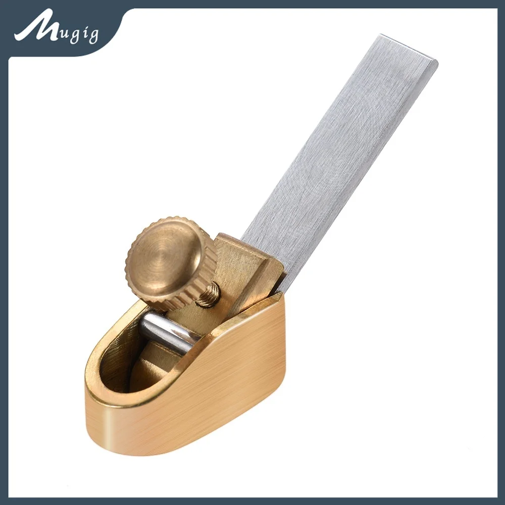 

Violin Maker's Block Plane Fiddle Luthier Thumb Brass Plane Cutter For DIY Repair Making Woodworking TOP Side Back Cutter Size 1