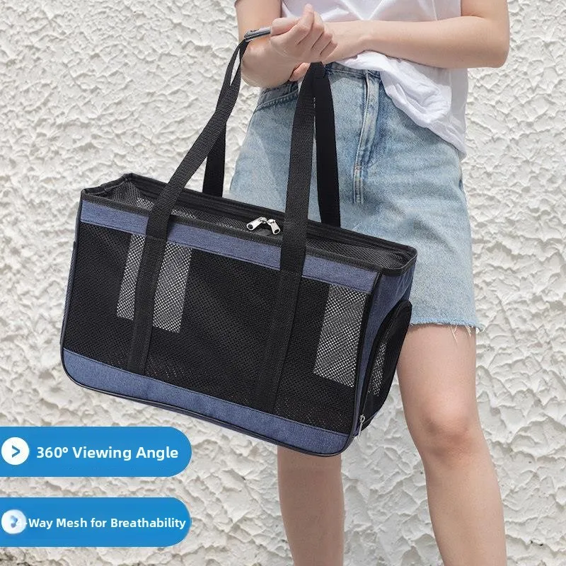 

Portable Pet Bag Summer Dog Backpack Outdoors Teddy Travel Carrier Handheld Cage Bag Box for Dogs And Cats Fitness Universal