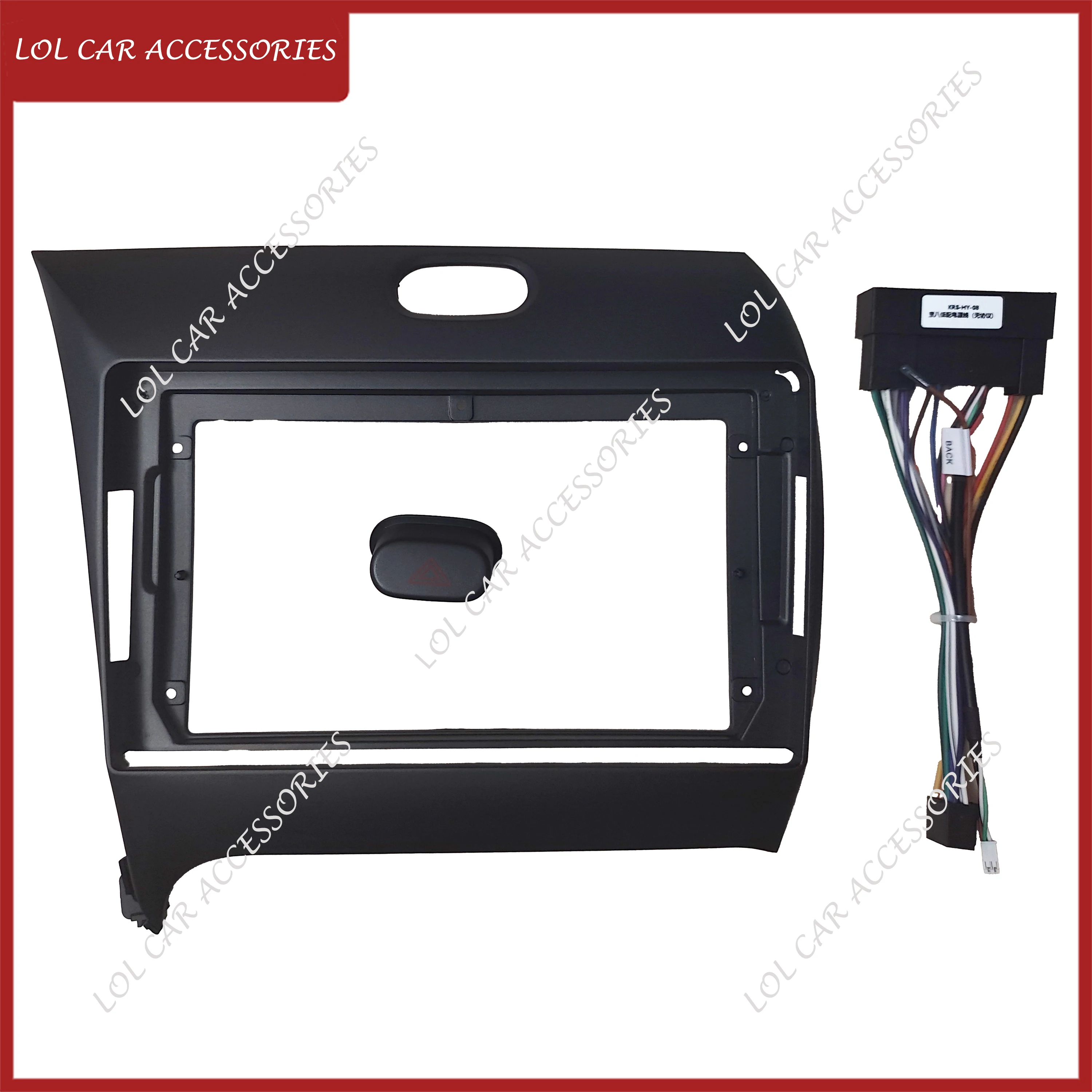 9 Inch For Kia K3 FORTE 2013-2016 Car Radio DVD GPS MP5 Stereo Android Player Head Unit 2 Din Fascias Panel Dashboard Frame