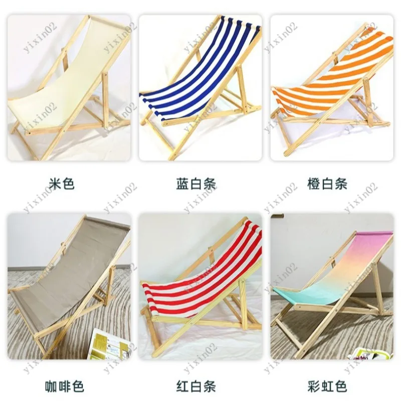 

Solid Wood Outdoor Recliner Portable Foldable Leisure Chair for Patio & Camping