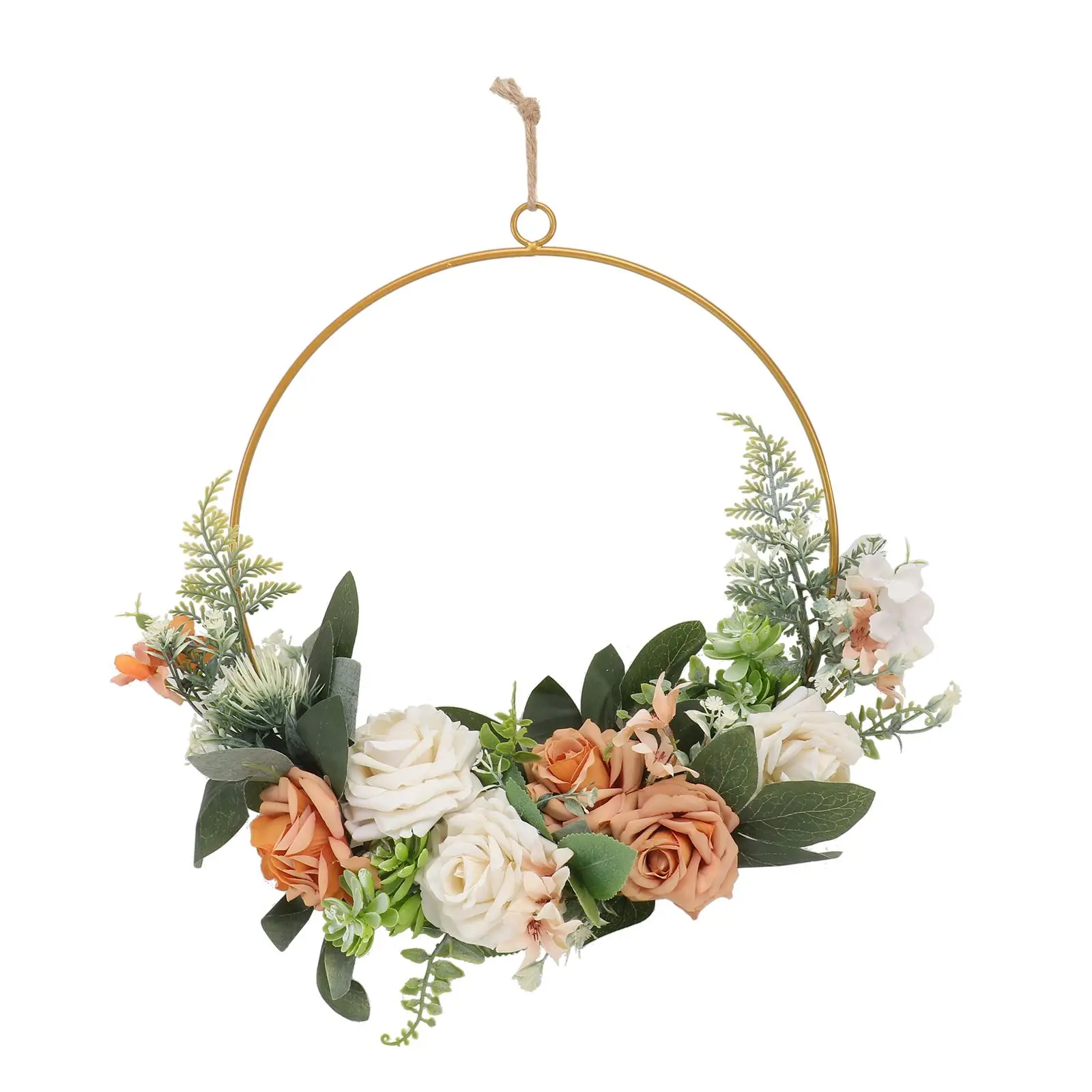 

Rustic Retro Wreath Artificial Decorative H made Wedding Party Door Hanging Household Wall Decor Wall Decor