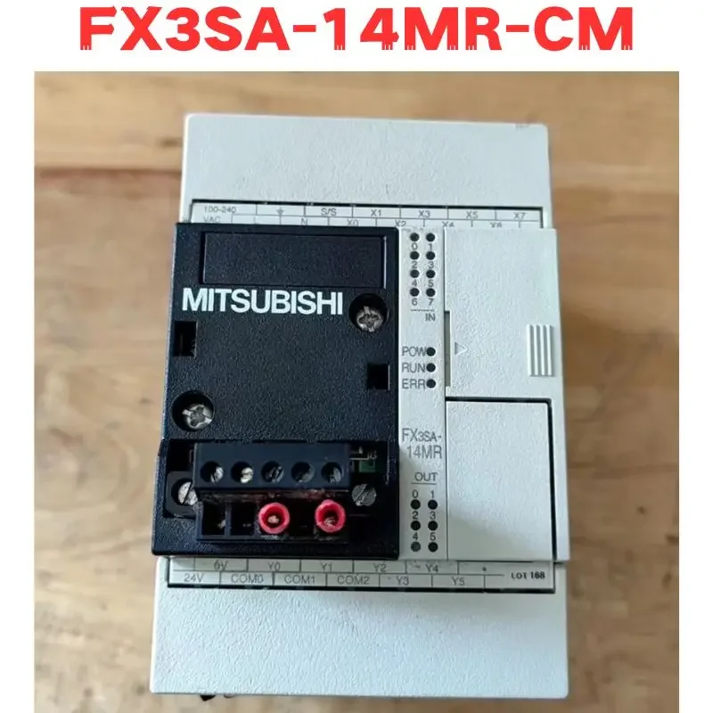 Second-hand FX3SA-14MR-CM FX3SA 14MR CM PLC Tested OK