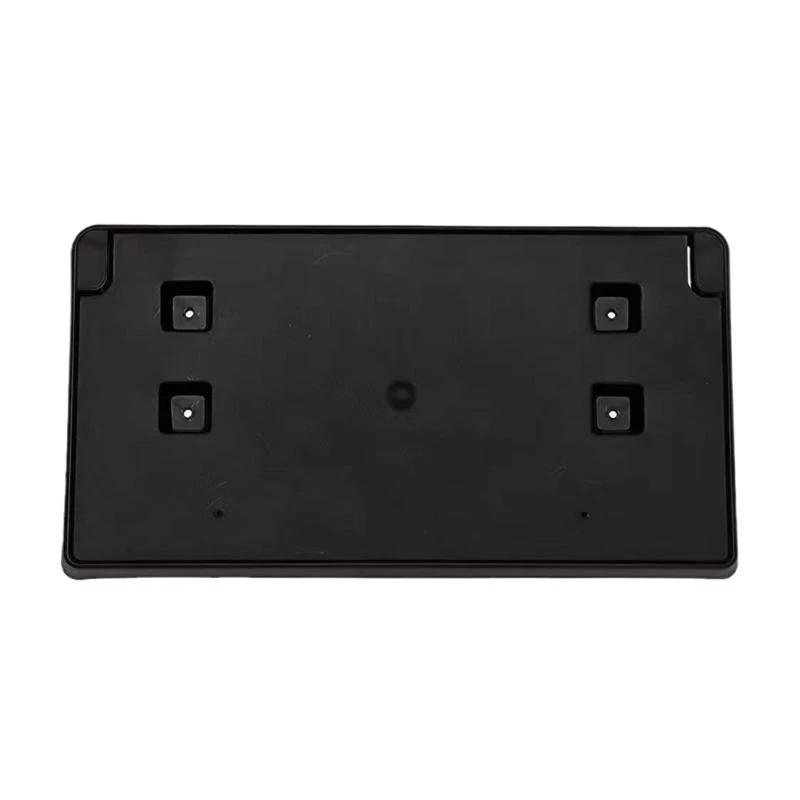 

652F Impacts Resistant Front Bumper License Plate Frame No Drill Mount Bracket Holder Stand For 68295610AA Easy Installation