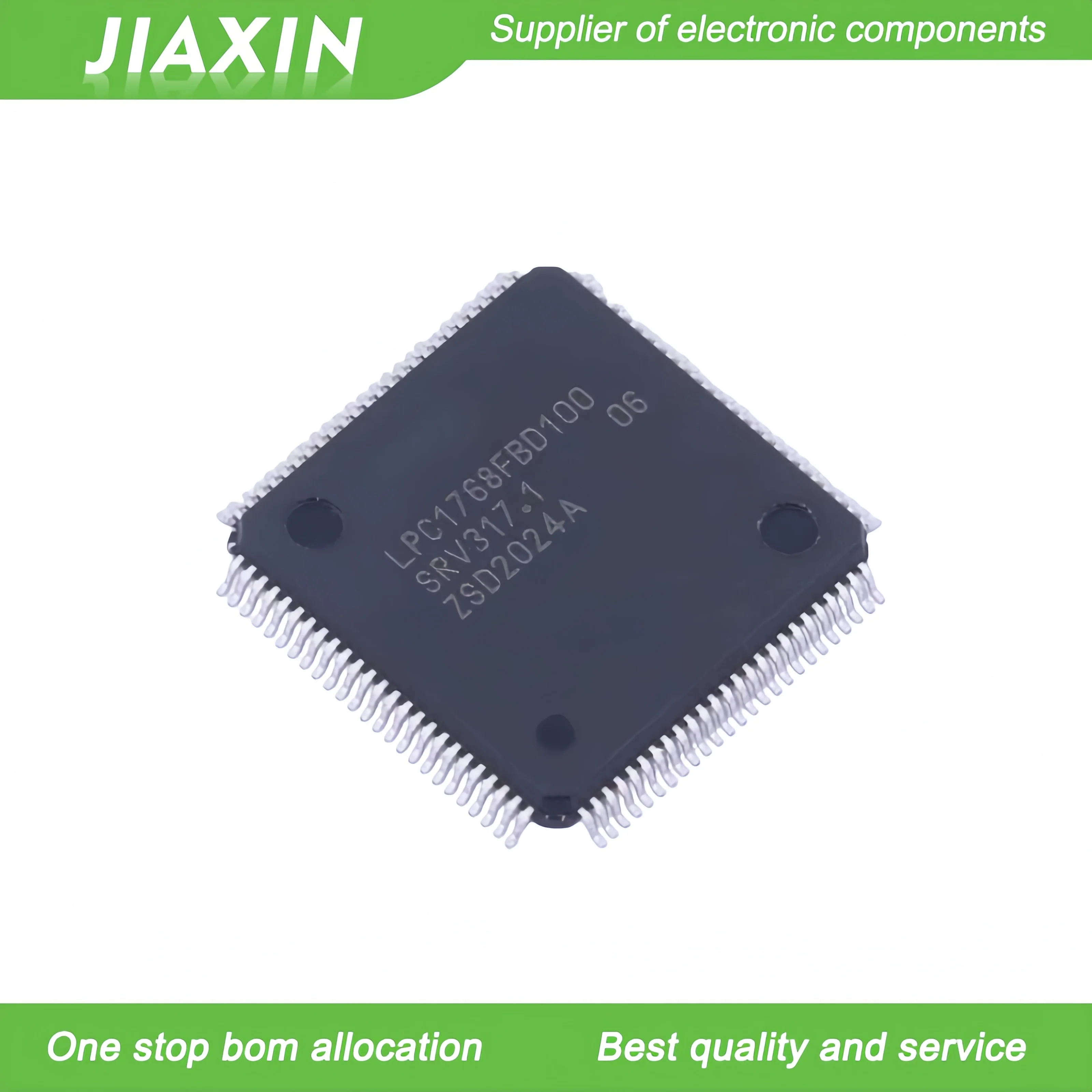 (2 peças) 100% novo microcontrolador original LPC1768FBD100 LPC1768 QFP100