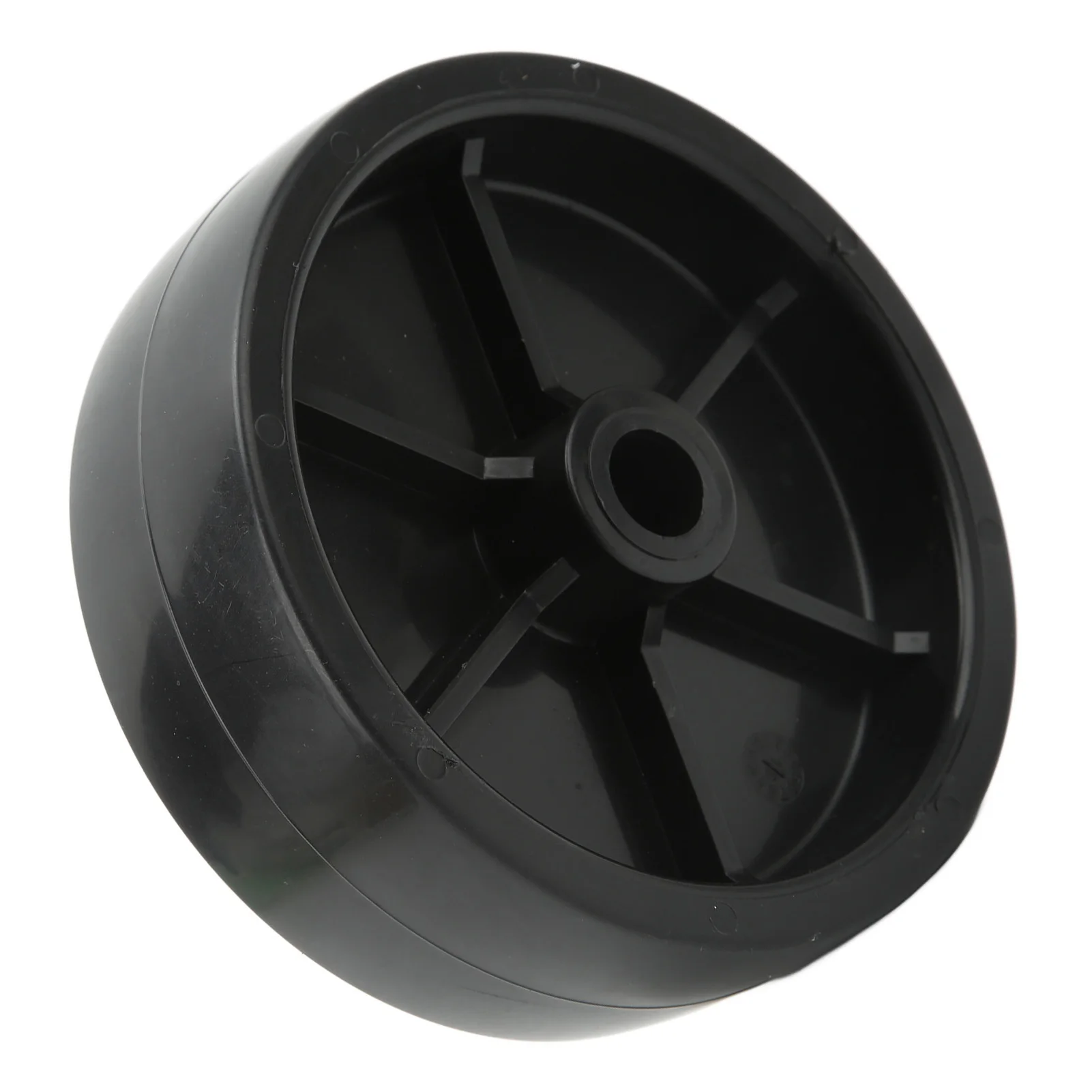 Ruota per cric per rimorchio da 6 pollici Capacità di carico di 1200 libbre Ruota per martinetto resistente alle alte temperature per carrelli camper Ruota per cric per rimorchio