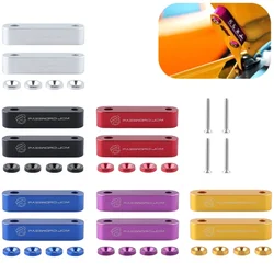 JDM Car Billet Aluminum Racing Hood Vent Spacer Risers Fender Washer For Honda Civic 92-95 EG / 96-00 EK For Acura Integra