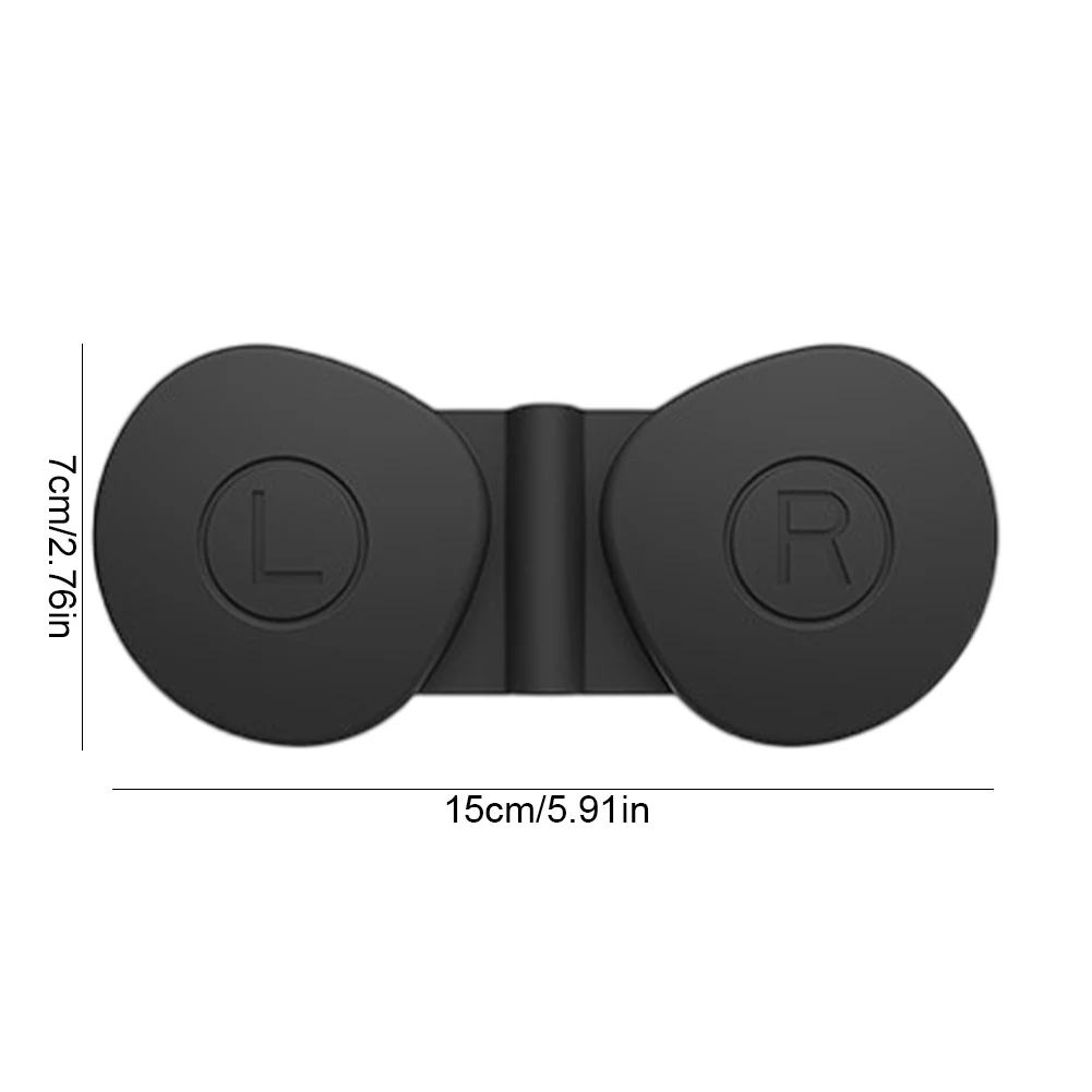 Защитная крышка для объектива VR, силиконовая защита от царапин, защитная крышка для объектива VR, аксессуары для Meta Quest 3S VR