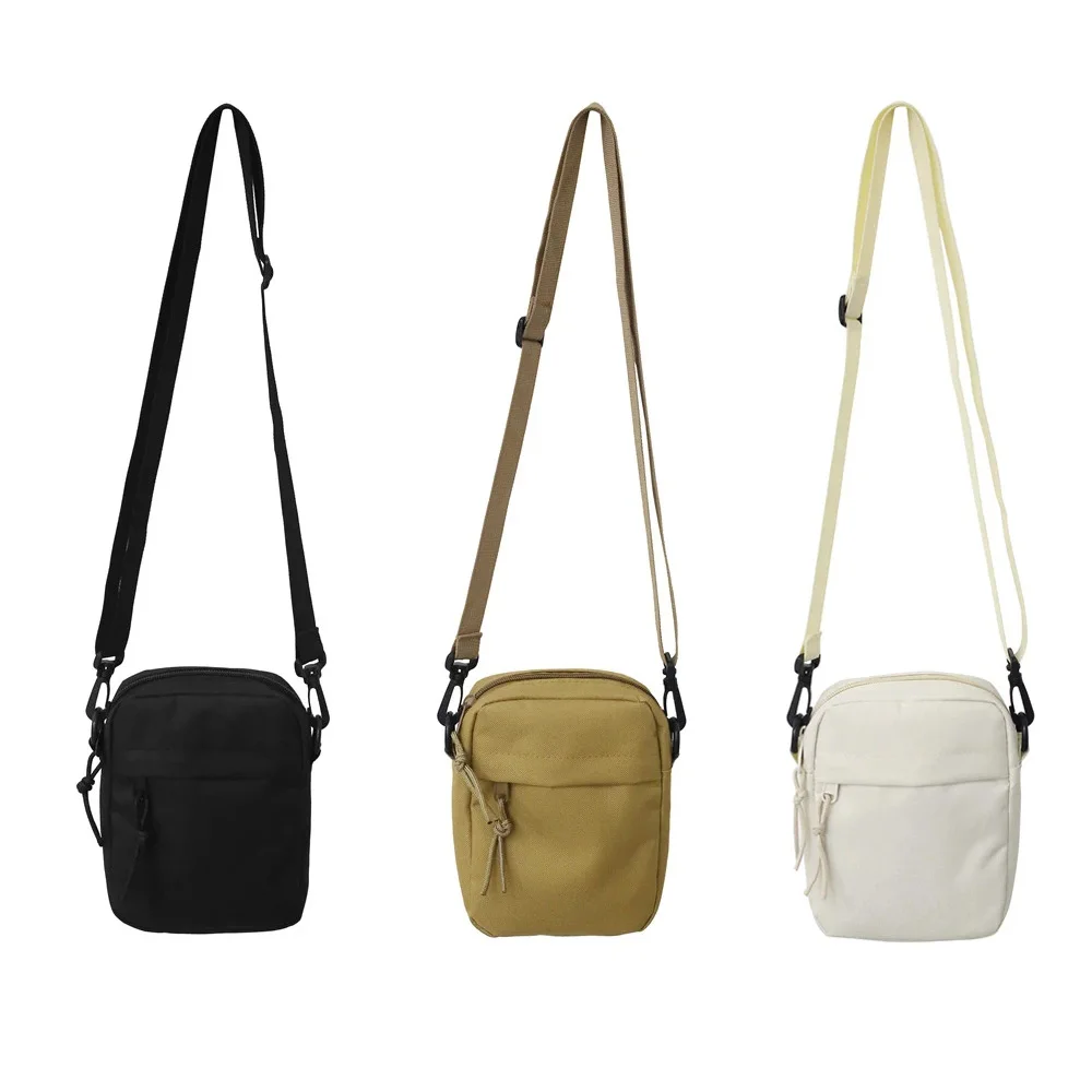 Minimalist Functional Chest Bag Bags For Men Casual Small Zipper Crossbody Pouch Simple Small Crossbody Shoulder Bag Men Bag