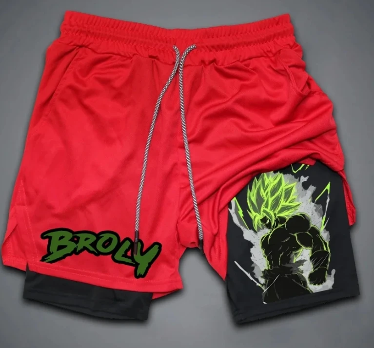 

Шорты мужские, уличная одежда, спортивный принт, лето 2022, дизайн монстра, дышащие, для бега в тренажерном зале, повседневные, боевые, аниме, косплей