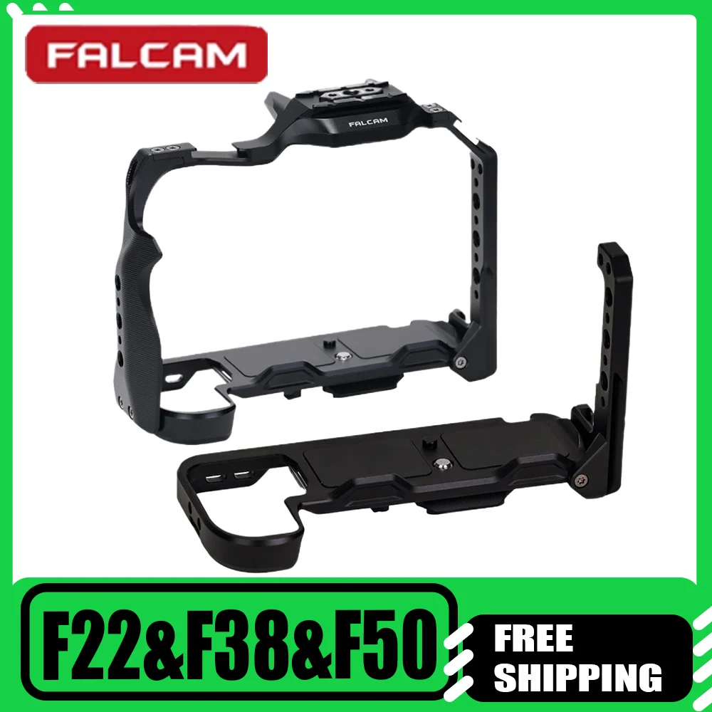 FALCAM F22&F38&F50 Quick Release Full Camera Cage and L Bracket Camera Cage for Nikon Z5II Camera Protection Frame Accessory
