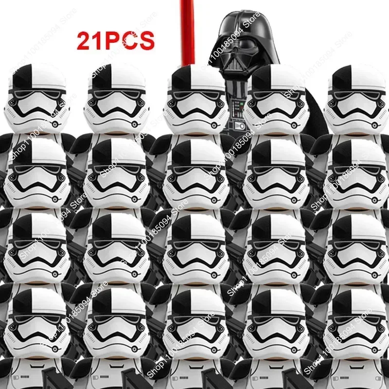 Hasbro 21Pcs New Star wars Captain 13th Clone Legion Kamino Building Blocks Bomb Force Bricks Set Gifts Action Figures Kids Toys