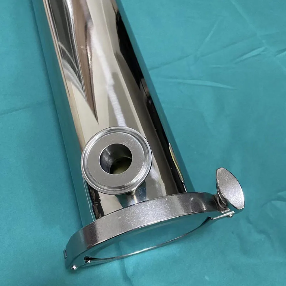 Wasserfiltergehäuse, Edelstahl, 10,2 cm, RO-Membrangehäuse 4040