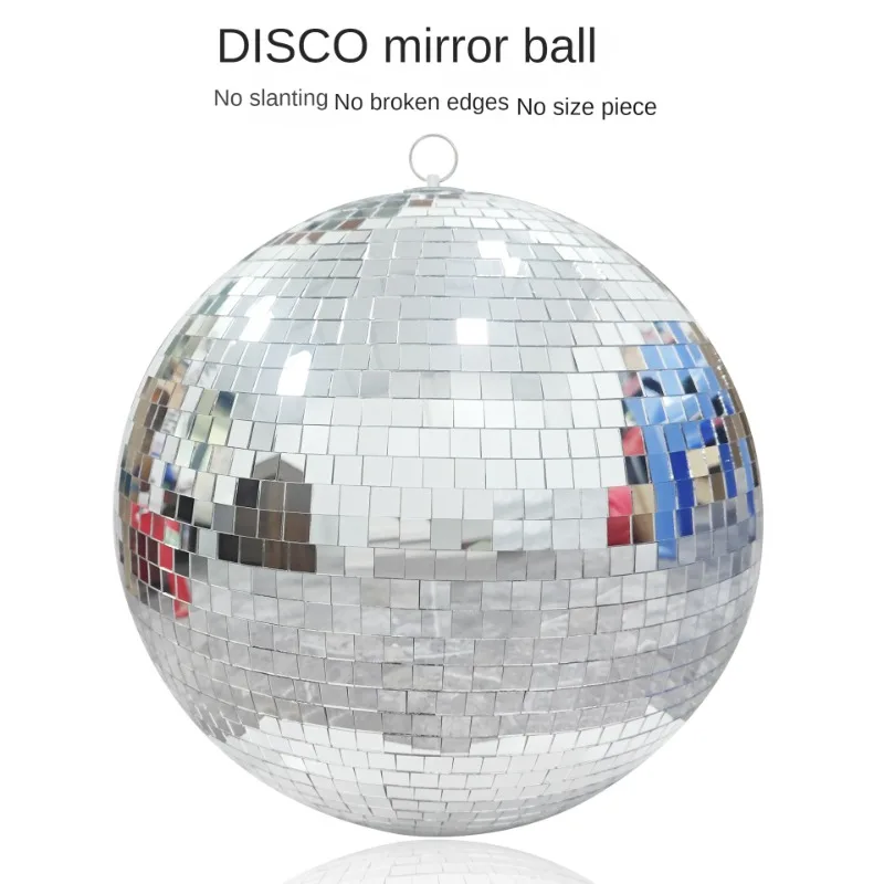 2pcs Mirror Ball Reflective Glass Disco Ball WeddingStage Party Handmade Patch Mosaic Ball Decorative Item MirrorBall Reflective