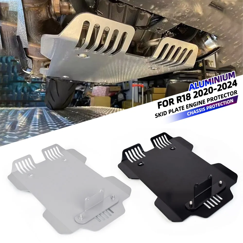 

For BMW R18 Classic R 18 2020 2021 2022 2023 2024 Under Engine Protection Guard Cover Engine Bash Bottom Skid Plate Protector