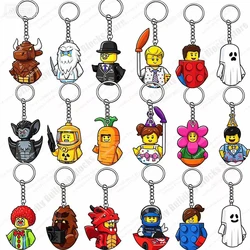 Hot Selling Keychain Series Boy Boy 3D Model DIY Building Block Toy Model Children Toy Gift