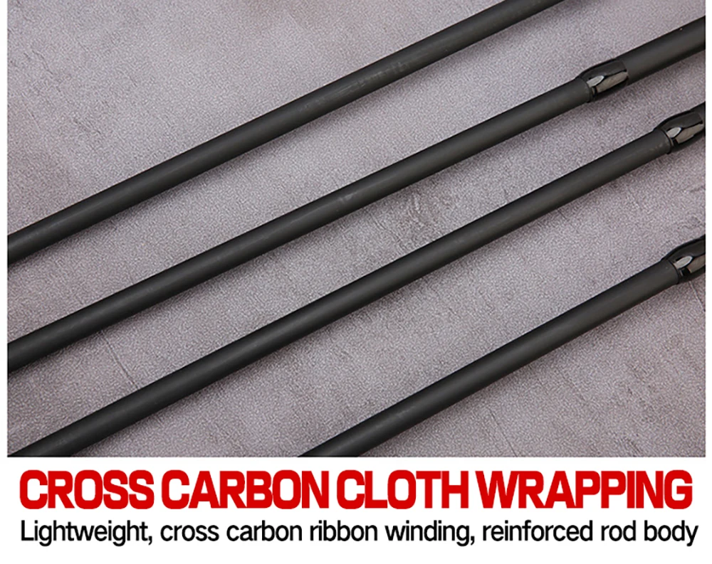 Teleskop Köder Stange 1,5 M 1,8 M 2,1 M 2,4 M Carbon Spinnrute Baitcasting Angelrute 8g-25g Holzgriff Casting Angelgerät – Detail 6