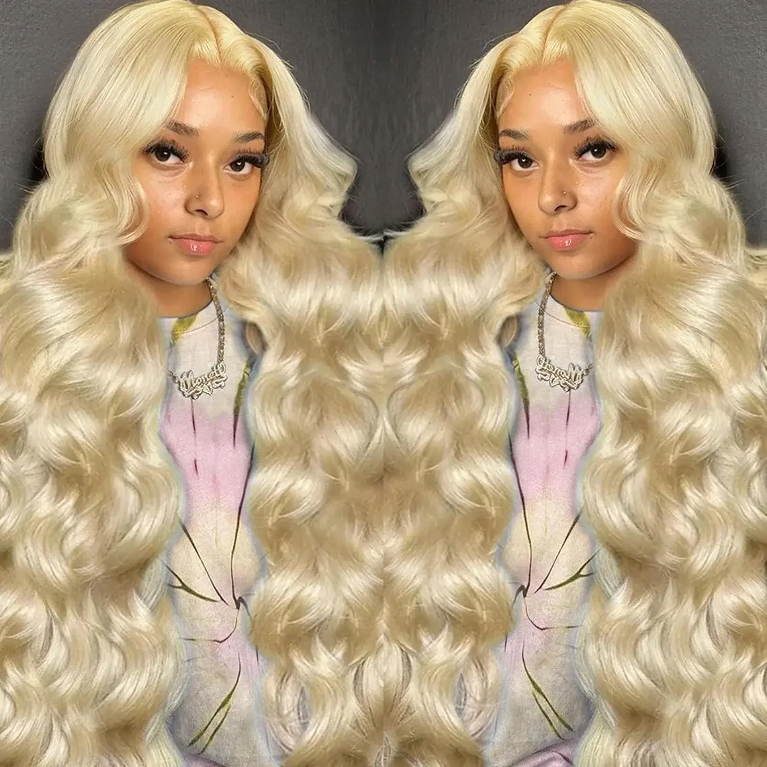 250% Transparent HD 13x6 613 Body Wave Honey Blonde Lace Frontal Human Hair Wigs Brazilian Colored 13x4 Lace Front Wig For Women