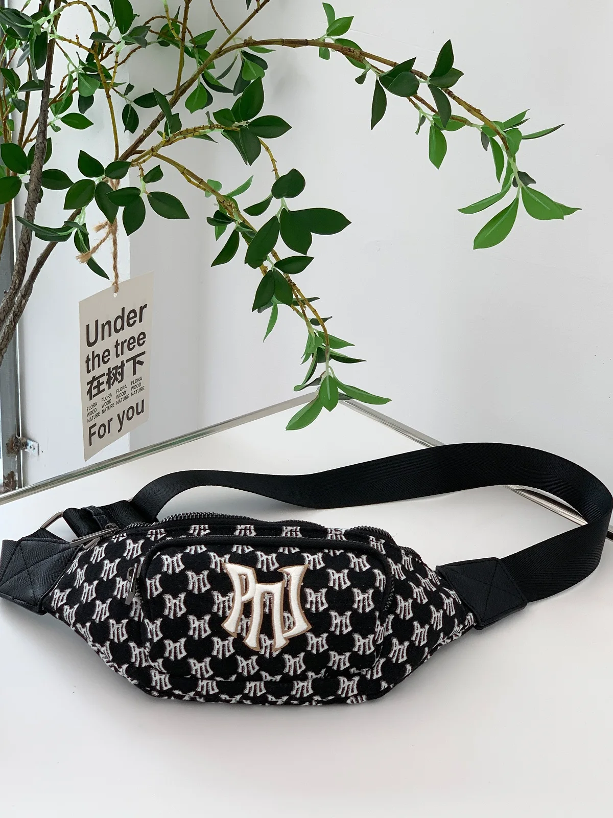 PNJ Full India messenger bag women's casual 2024 new fashion shoulder bag fresh trend satchel nylon camera bag