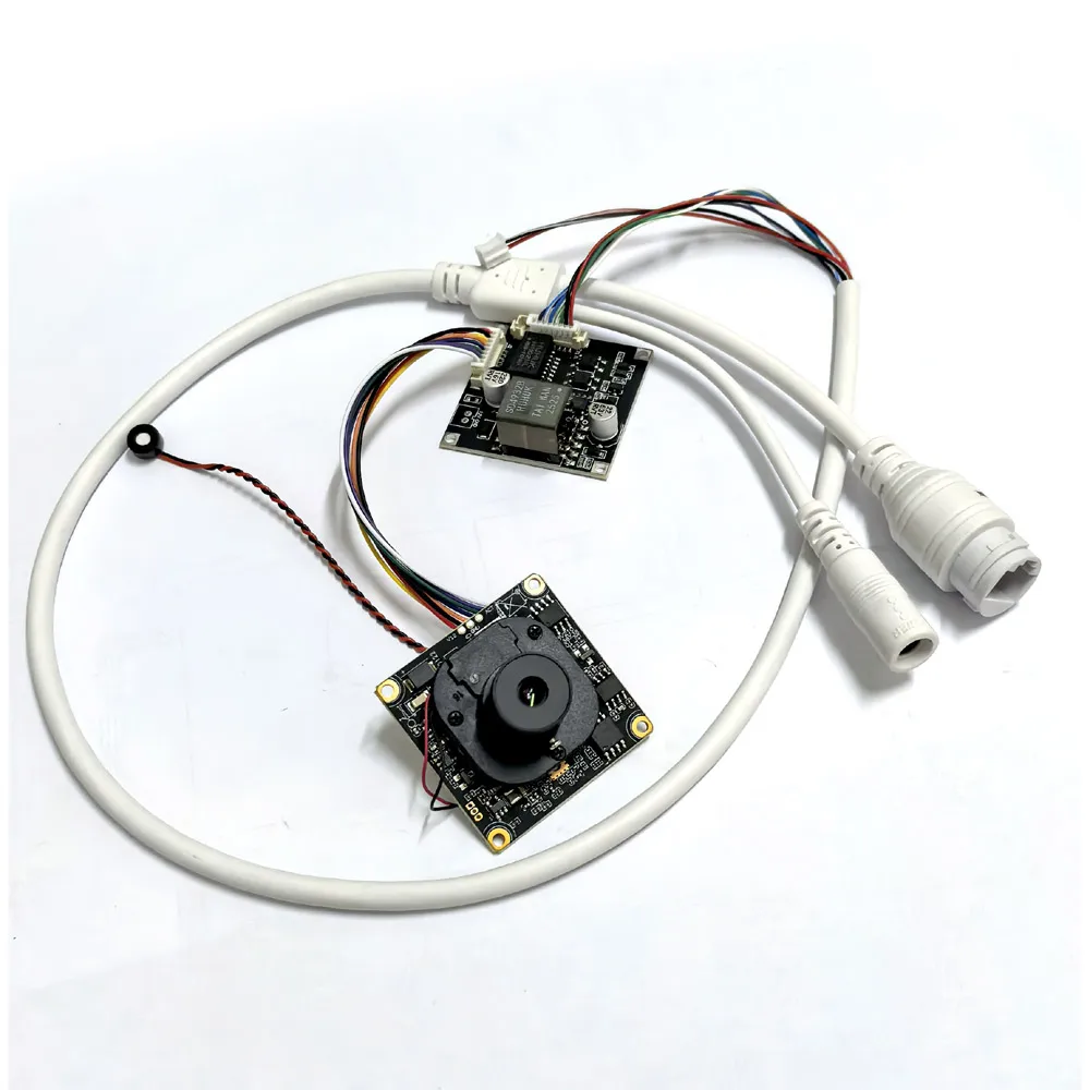 HD IP CCTV Camera module 8mp 4mp 5mp 3mp+48V POE module POE cable Network Security IPC Board XMEye ONVIF with lens IRCut