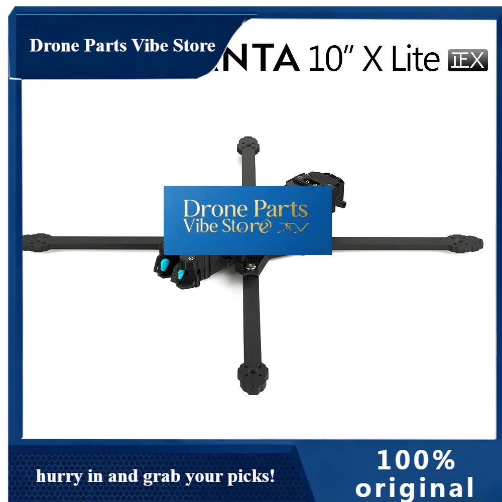 

Drone Parts AxisFlying FPV Drone 10 Inch Manta Frame With Side Plates For Long Range Racing