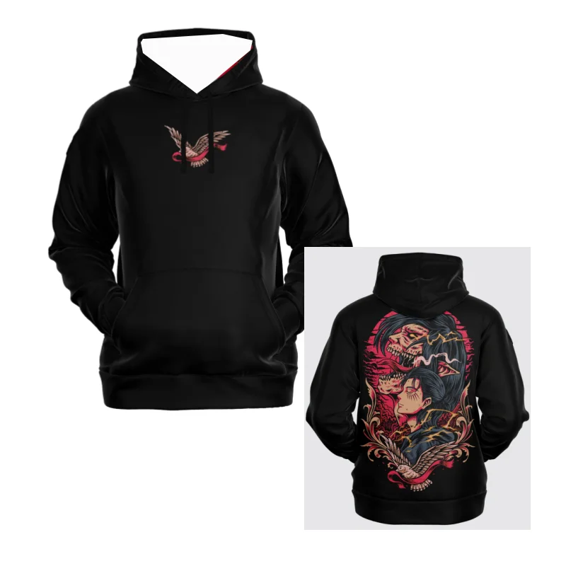 Bandai novo fantasma destroyer lâmina anime 3d impressão digital moletom com capuz anime periférico crianças/adultos confortável camiseta de secagem rápida